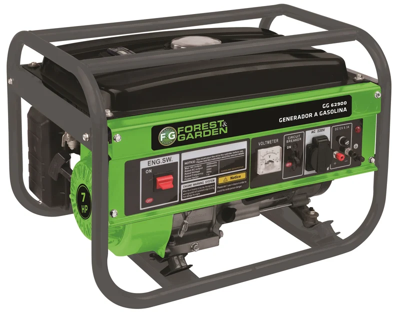 GENERADOR A GASOLINA FOREST & GARDEN 7HP-2900W, 4T.