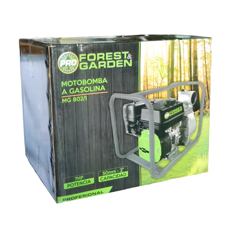 MOTOBOMBA A GASOLINA 7HP, FOREST & GARDEN