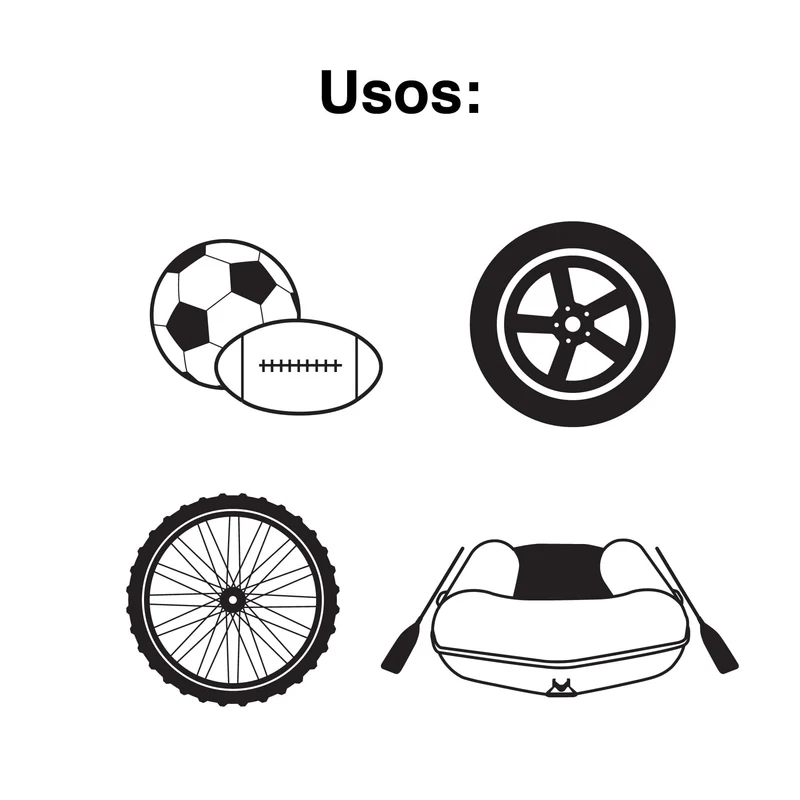 BOMBA DE PEDAL PARA INFLAR, 58 PSI, PRETUL