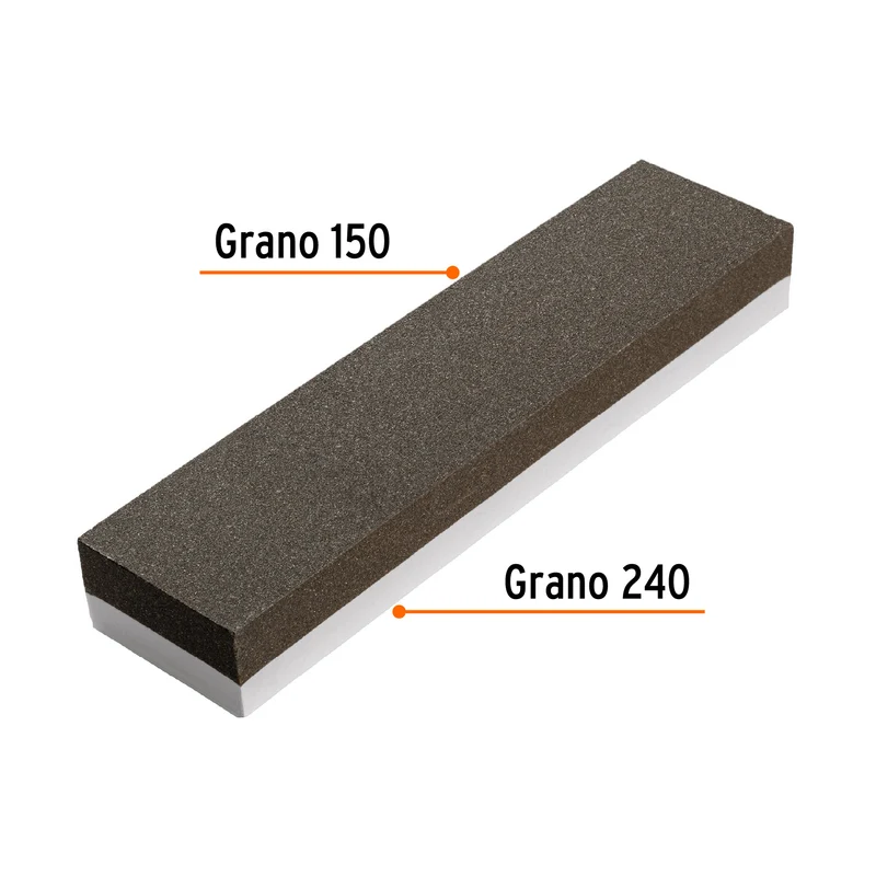PIEDRA PARA ASENTAR 200 MM, DOBLE GRANO 150 Y 240, TRUPER
