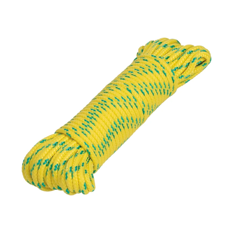CUERDA DE POLIPROPILENO TRENZADA TRUPER, MULTICOLOR, 4MM X 15M