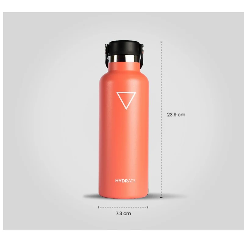 TERMO HYDRATE DE 621 ML, CORAL