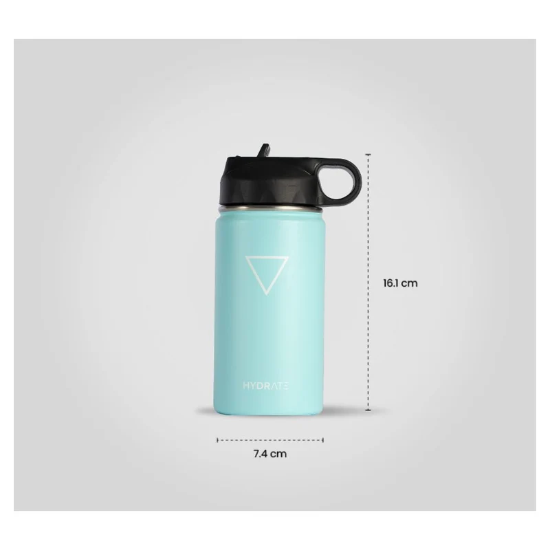 TERMO KIDS DE 355 ML, CELESTE