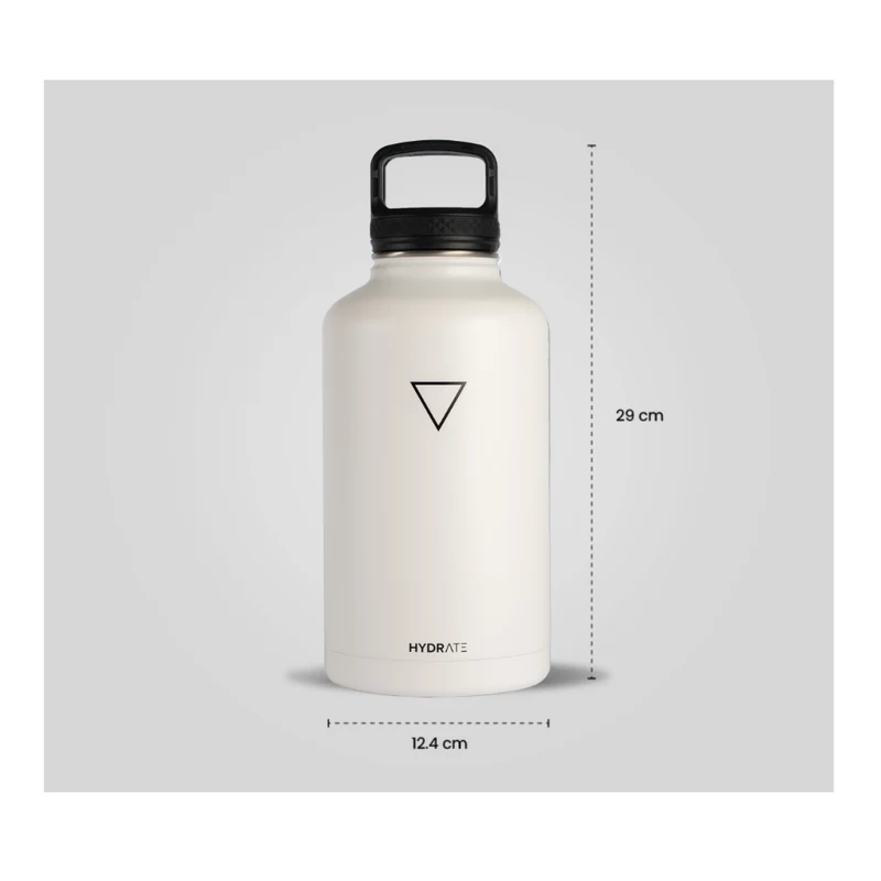 TERMO GROWLER HYDRATE DE 1.900 ML, BLANCO