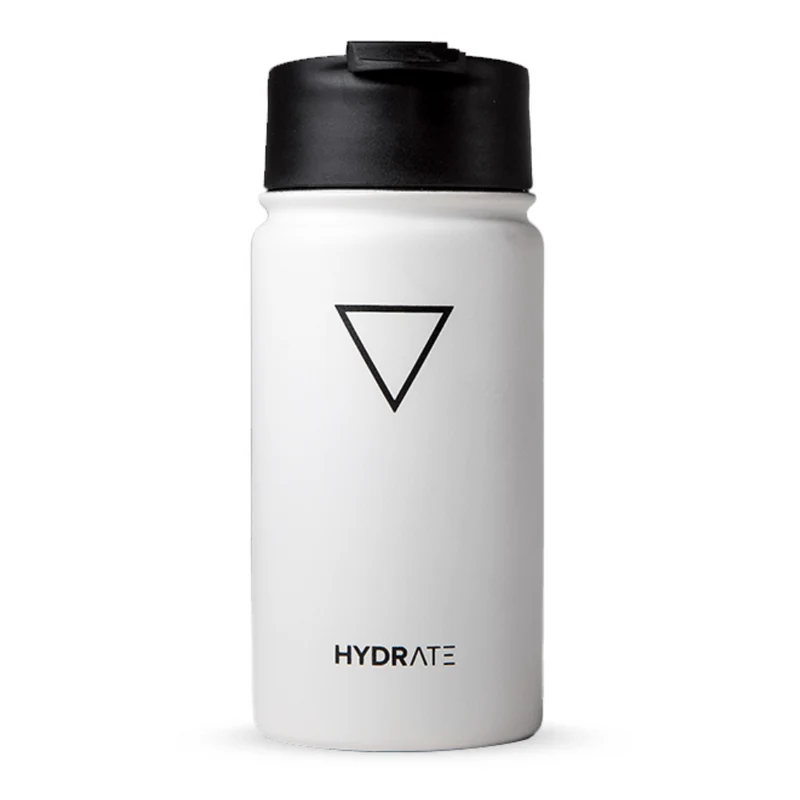 TERMO PARA CAFÉ HYDRATE 355ML, BLANCO