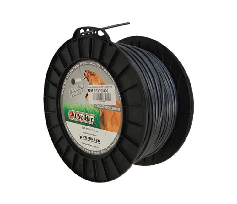 HILO DE NYLON REDONDO, OLEO MAC, 3.00MM X 125M