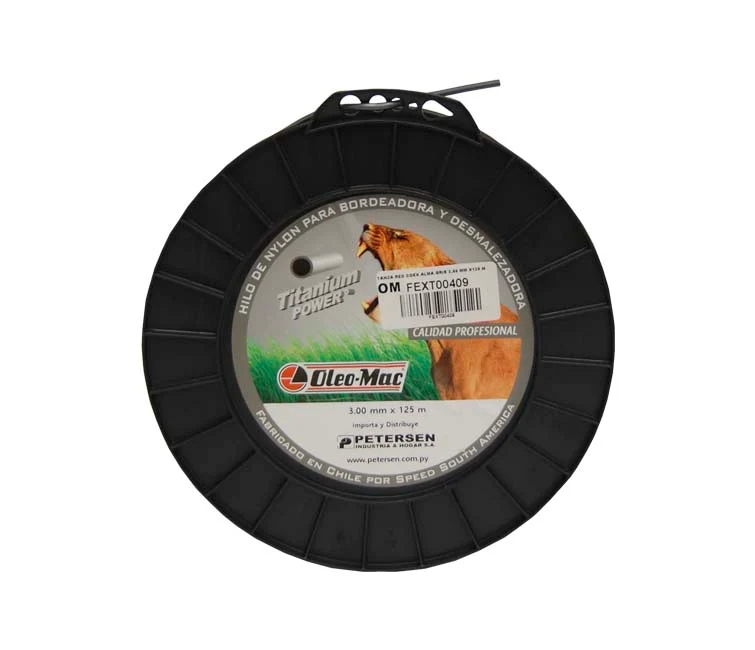 HILO DE NYLON REDONDO, OLEO MAC, 3.00MM X 125M