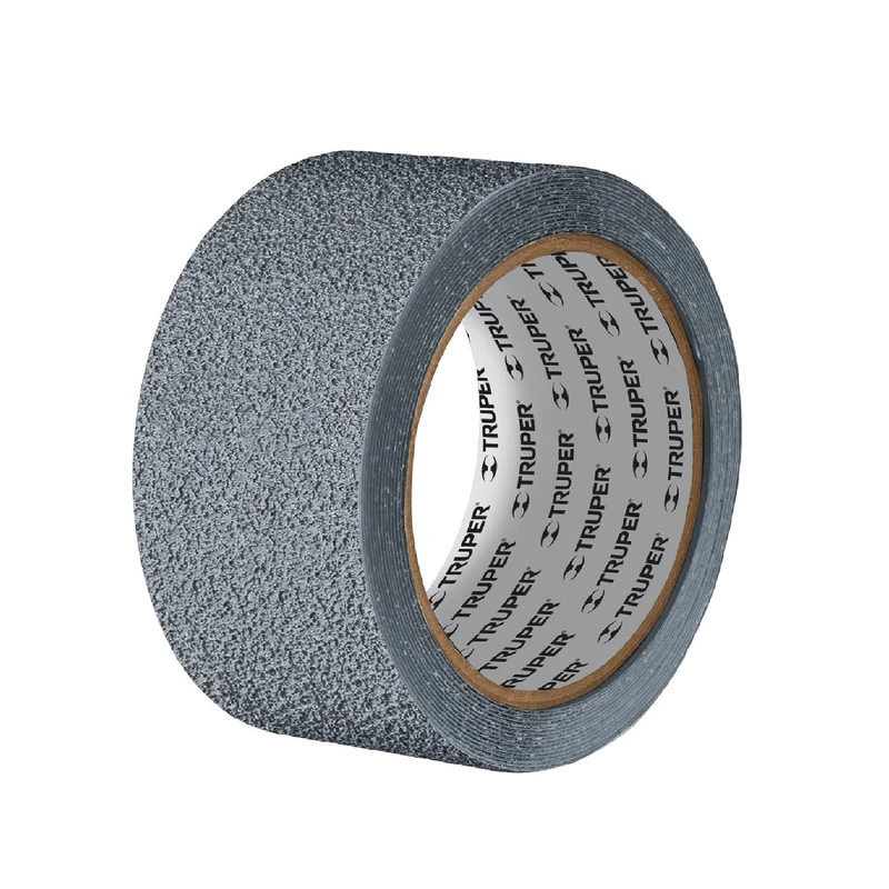 CINTA ANTIDERRAP. GRIS. 50MM 5MTS