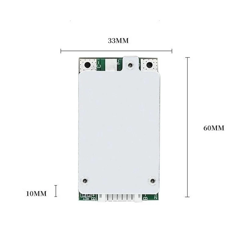 BMS 7S 18650 Li-Ion Paquete de batería de Litio Protección Placa