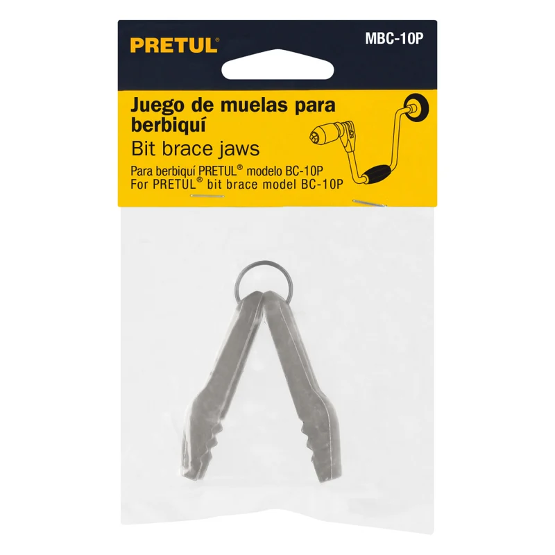 JUEGO DE MUELAS P/ BERBIQUÍ 12", PRETUL