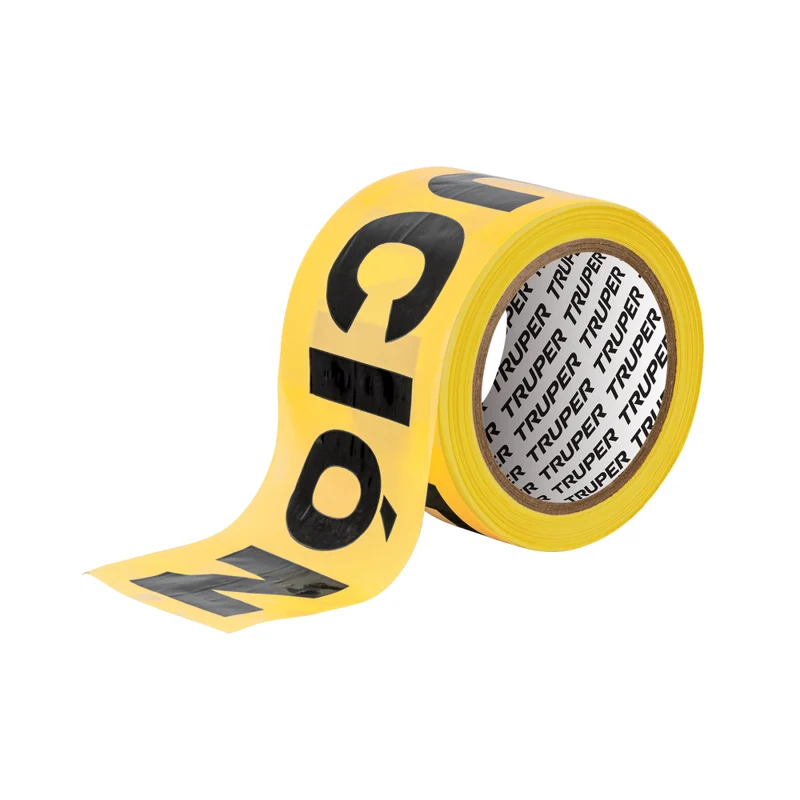 CINTA "PRECAUCION" ROLLO 100M TRUPER