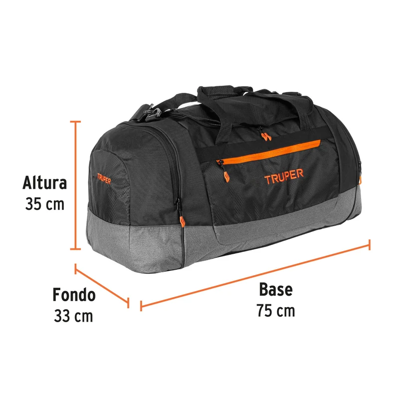 BOLSO DEPORTIVO 75 CM, TRUPER