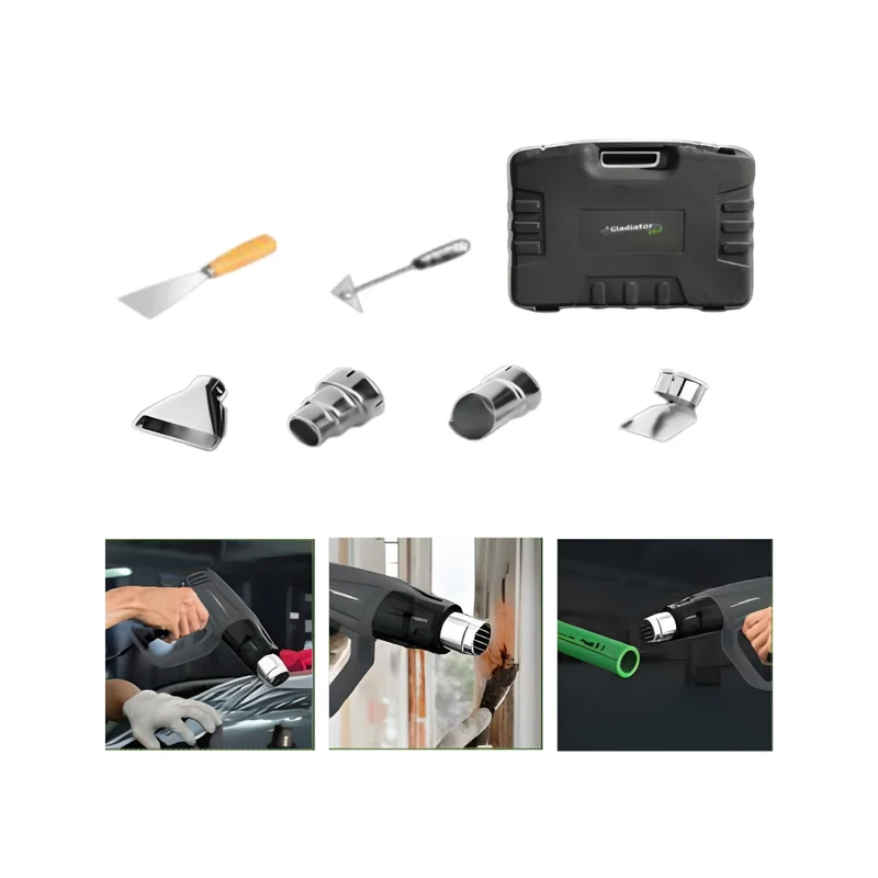 PISTOLA DE CALOR 2000W GLADIATOR