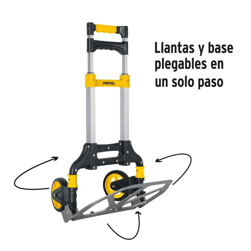 CARRO DE CARGA 100KG PLEGABLE PRETUL