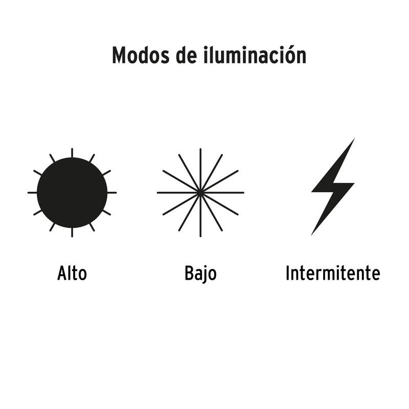 LINTERNA LED DE ALUMINIO TRUPER 670 LM, RECARGABLE