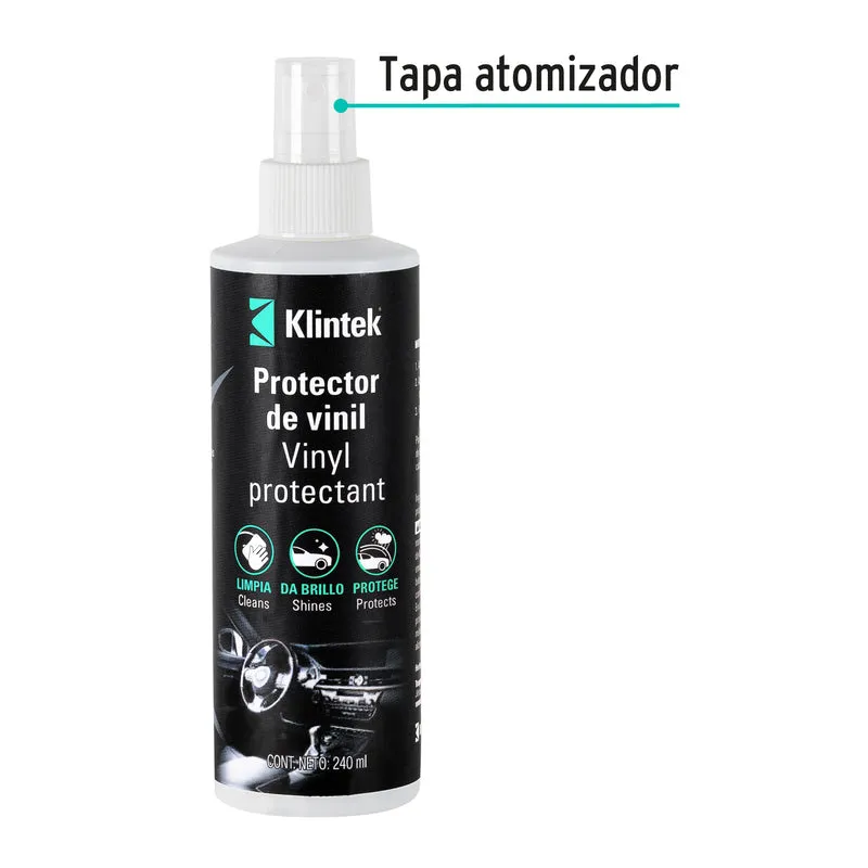 LÍQUIDO PROTECTOR DE VINIL KLINTEK, 240 ML