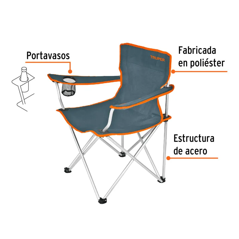 SILLA PLEGABLE 30", TRUPER