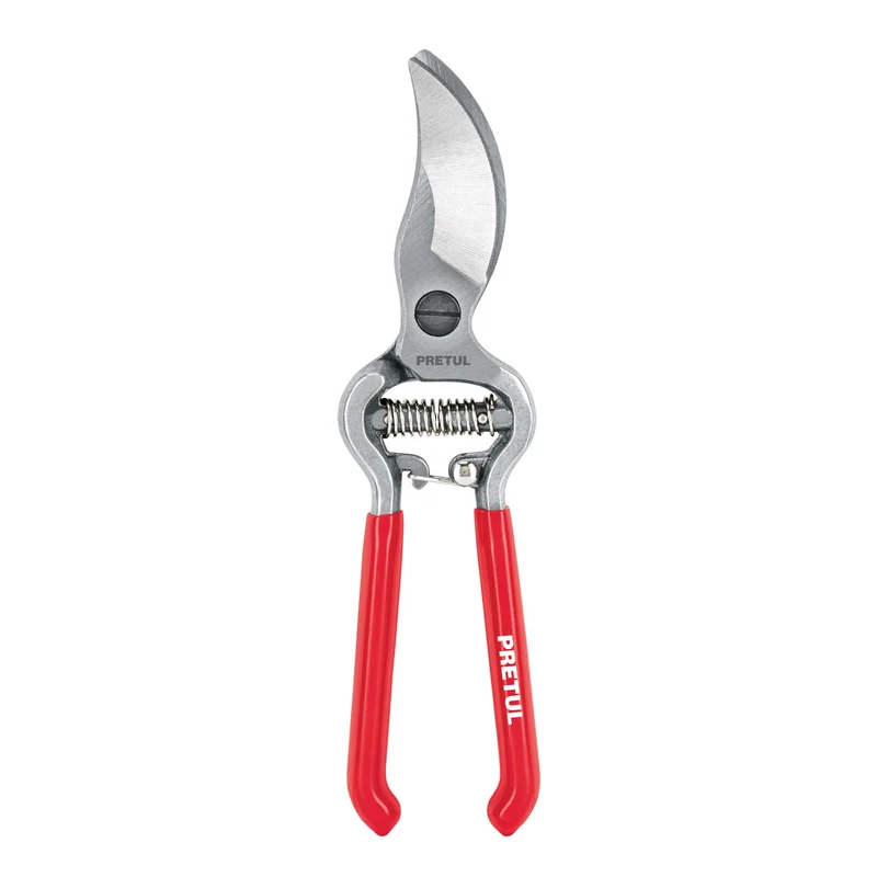 TIJERA PARA PODA 8" (20 CM) FORJADA CUCHILLA DE PASO, PRETUL