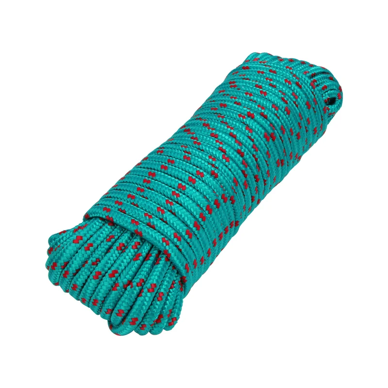 CUERDA DE POLIPROPILENO TRENZADA, MULTICOLOR, 8MM X 30M