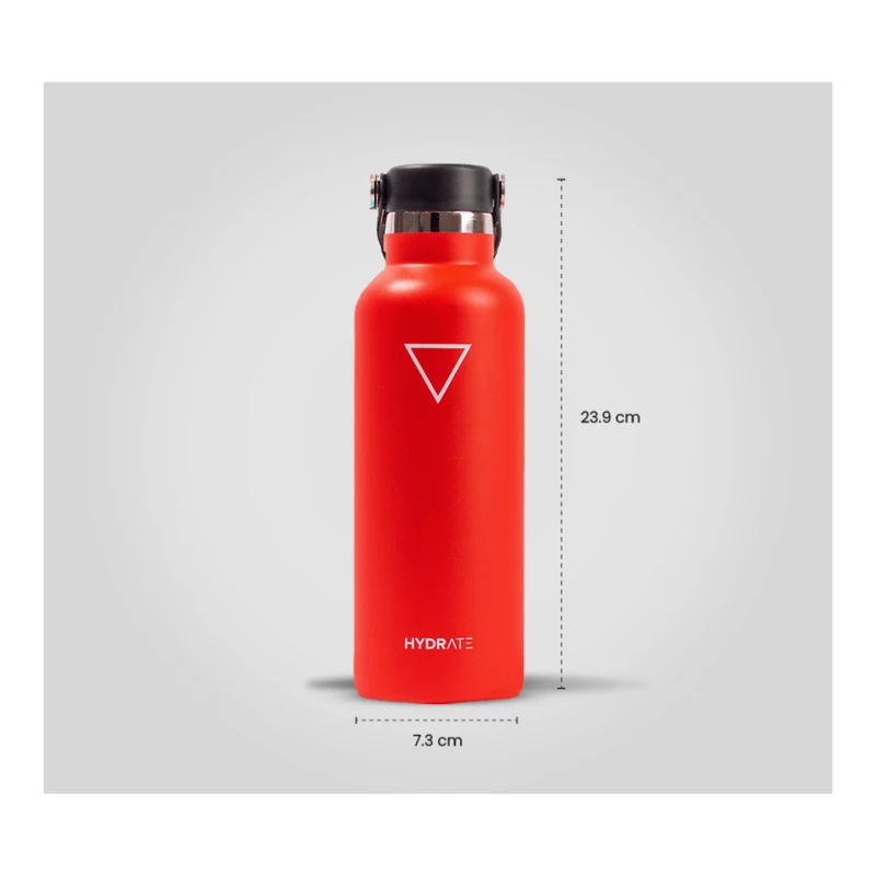 TERMO HYDRATE DE 621 ML, ROJO