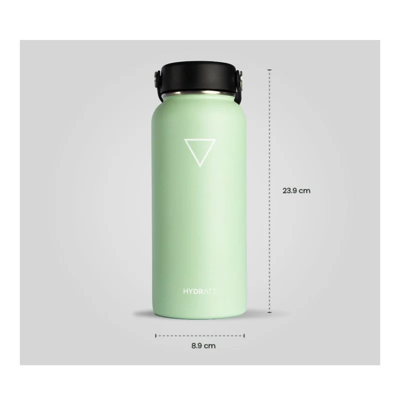 TERMO HYDRATE DE 946 ML, VERDE PASTEL