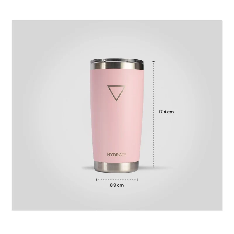 VASO HYDRATE 591 ML, ROSADO PASTEL