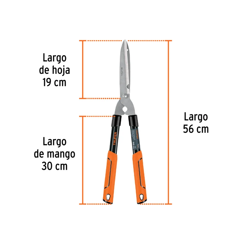 TIJERA P/PODA 10" 2 MANOS TUBULAR LIGERA