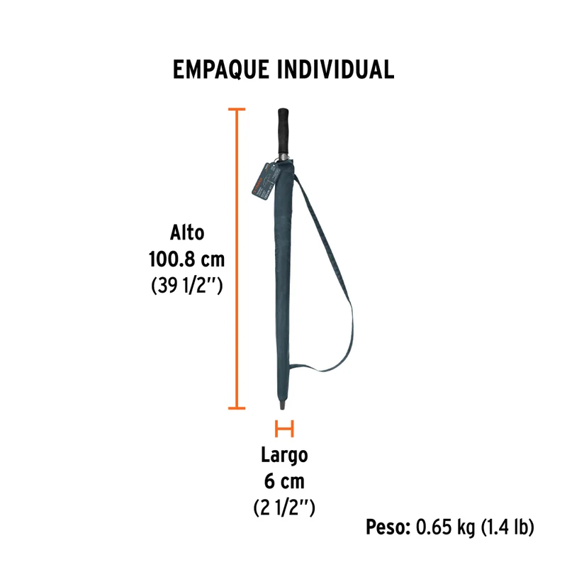 SOMBRILLA 135CM, TRUPER
