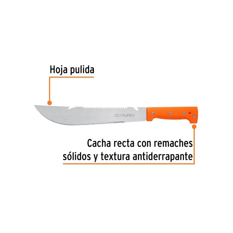 MACHETE TIPO RAMBO DE 12"