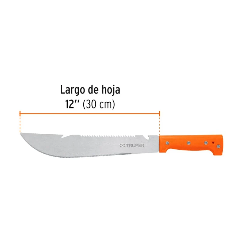 MACHETE TIPO RAMBO DE 12"