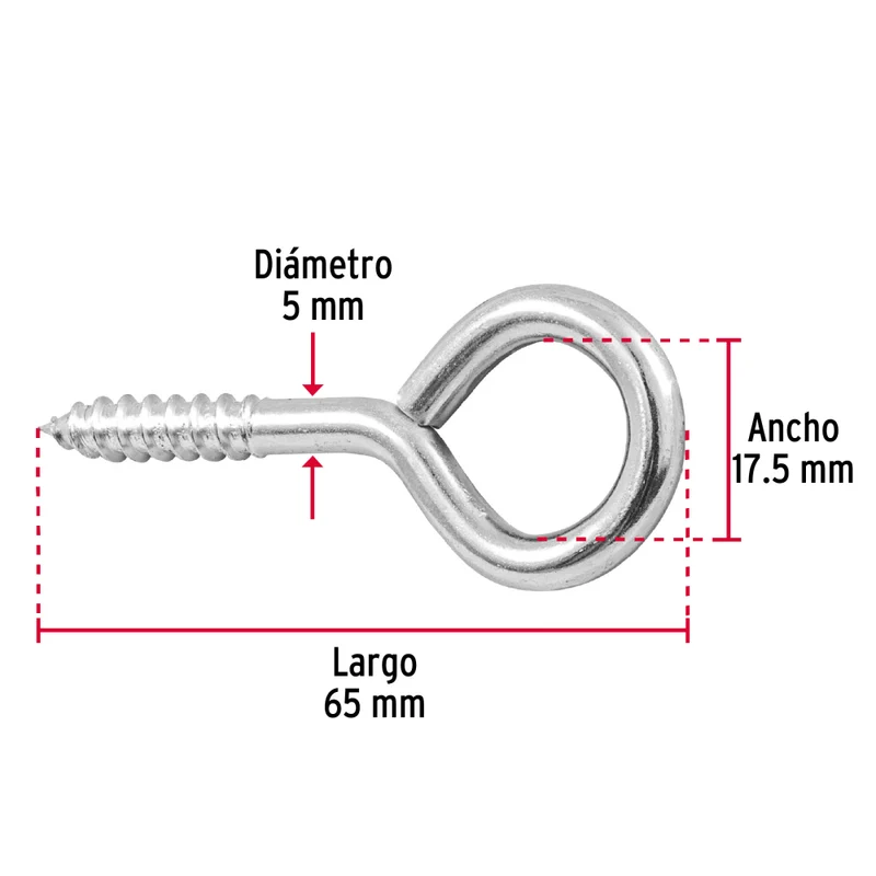 BLISTER CON 2 ARMELLAS CERRADAS DE 23 X 110, FIERO