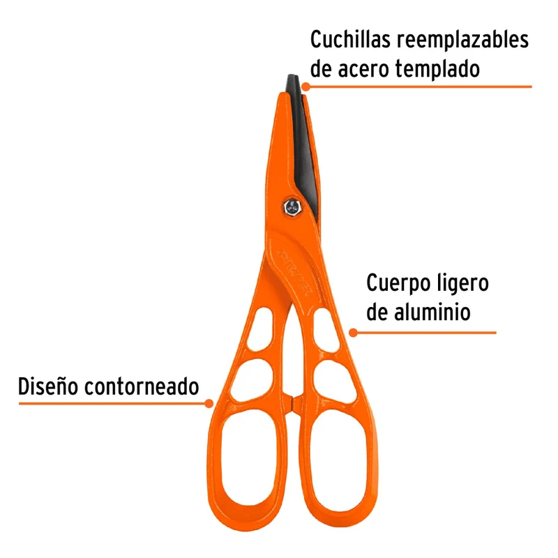 TIJERA HOJALATERO 12'' LIGERA