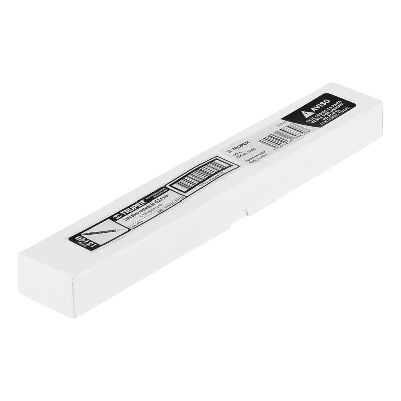LIMA PLANA BASTARDA DE 6"