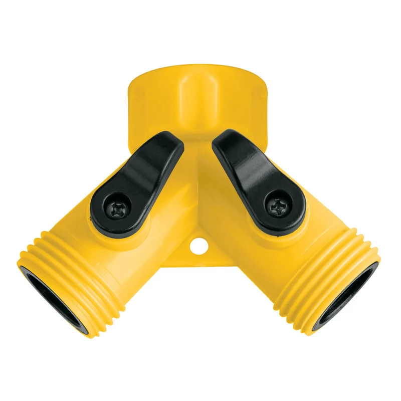 CONECTOR "Y" 3/4" PLAST. P/ MANGUERA, PRETUL