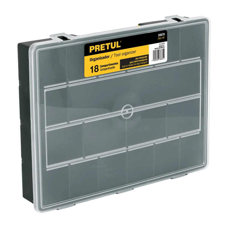 ORGANIZADOR 14" C/18 COMPARTIMENTOS