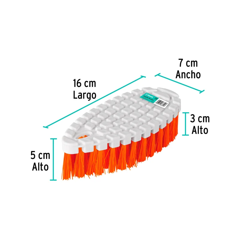 CEPILLO FLEXIBLE DE PLASTICO, KLINTEK
