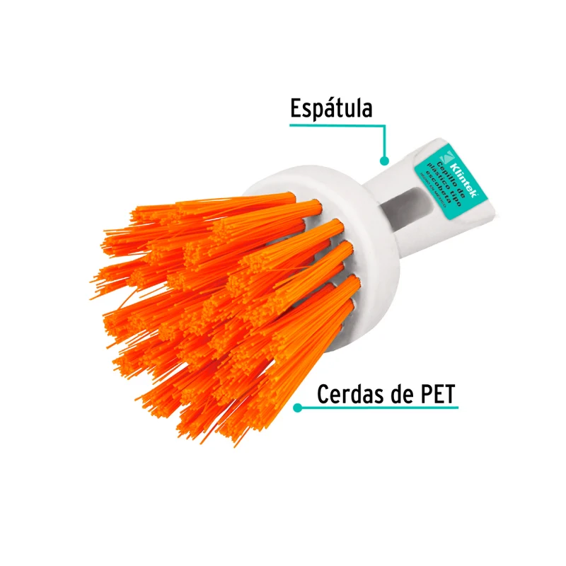 CEPILLO DE PLASTICO, TIPO ESCOBETA