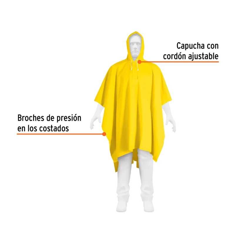 TRAJE IMPERMEABLE DOBLE CAPA, UNITALLA