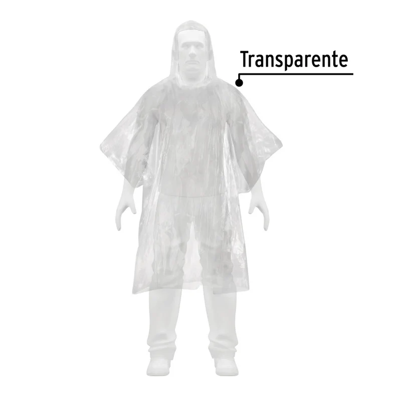 TRAJE DESECHABLE, TALLA UNICA, POLIETILENO