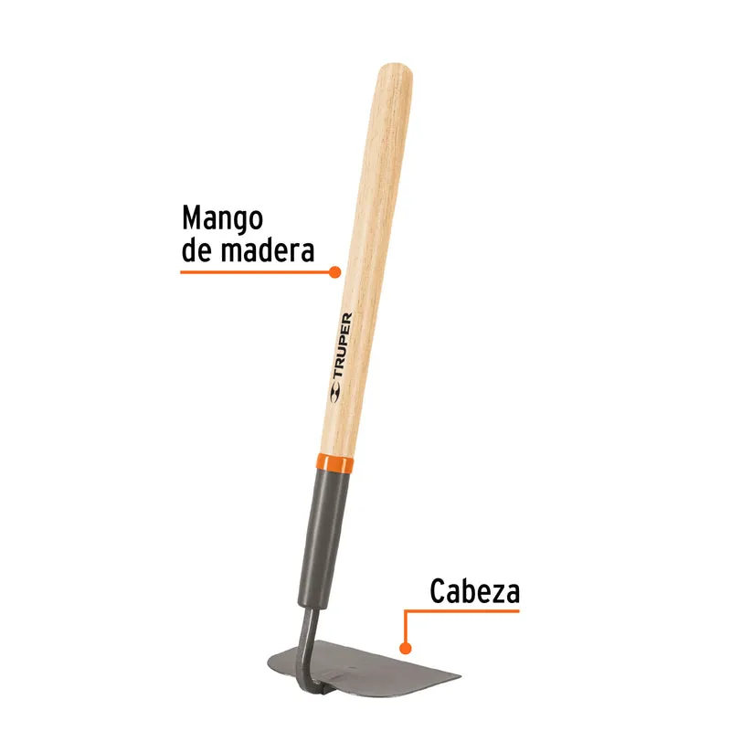 AZADÓN JARDINERO TOMATERO CORTO, MANGO 18", TRUPER
