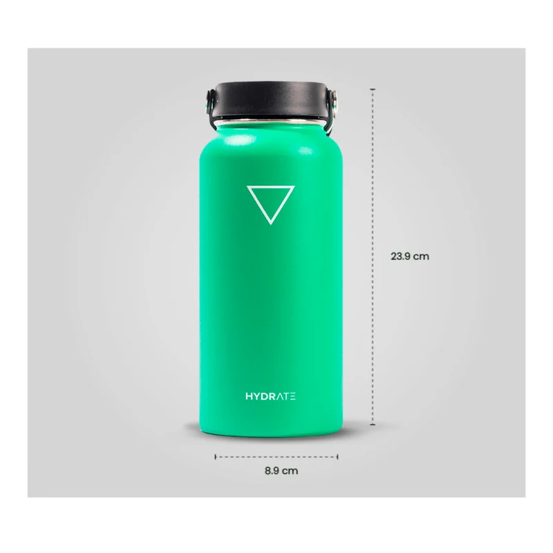 TERMO HYDRATE DE 946 ML, VERDE MENTA