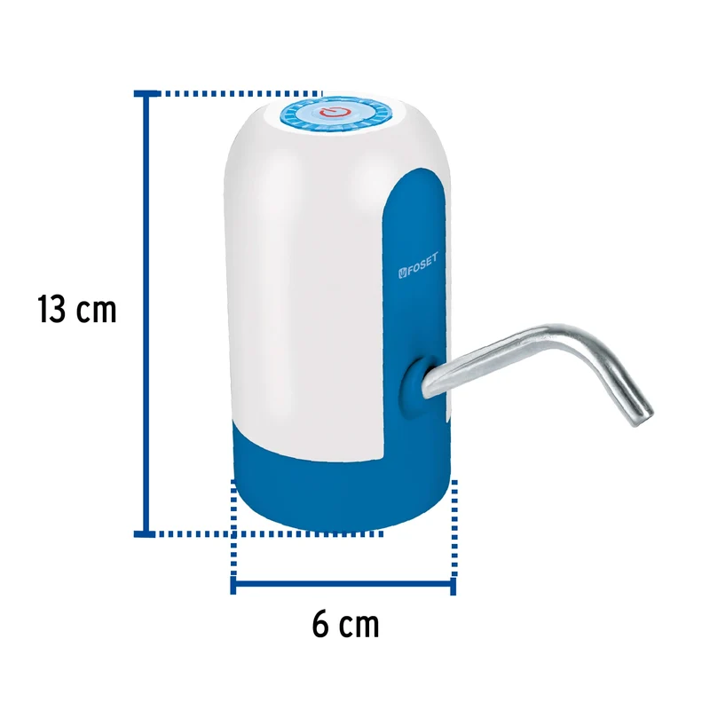 DISPENSADOR ELÉCTRICO DE AGUA PARA GARRAFÓN, FOSET