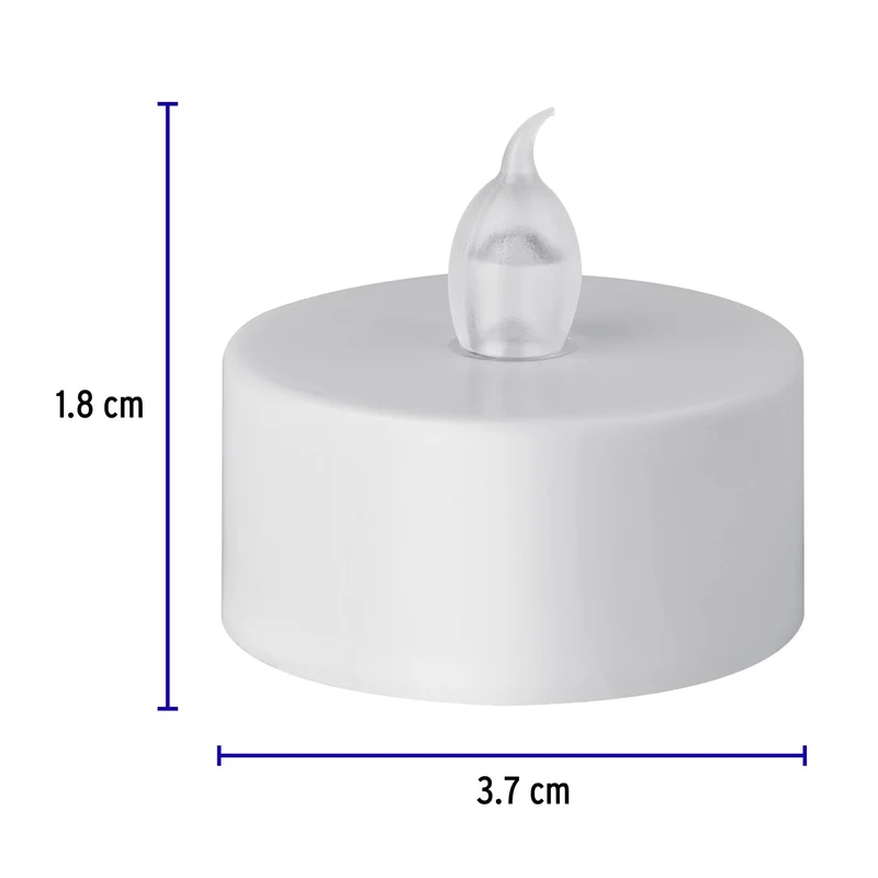 6 PIEZAS DE MINI VELAS LED TRUPER