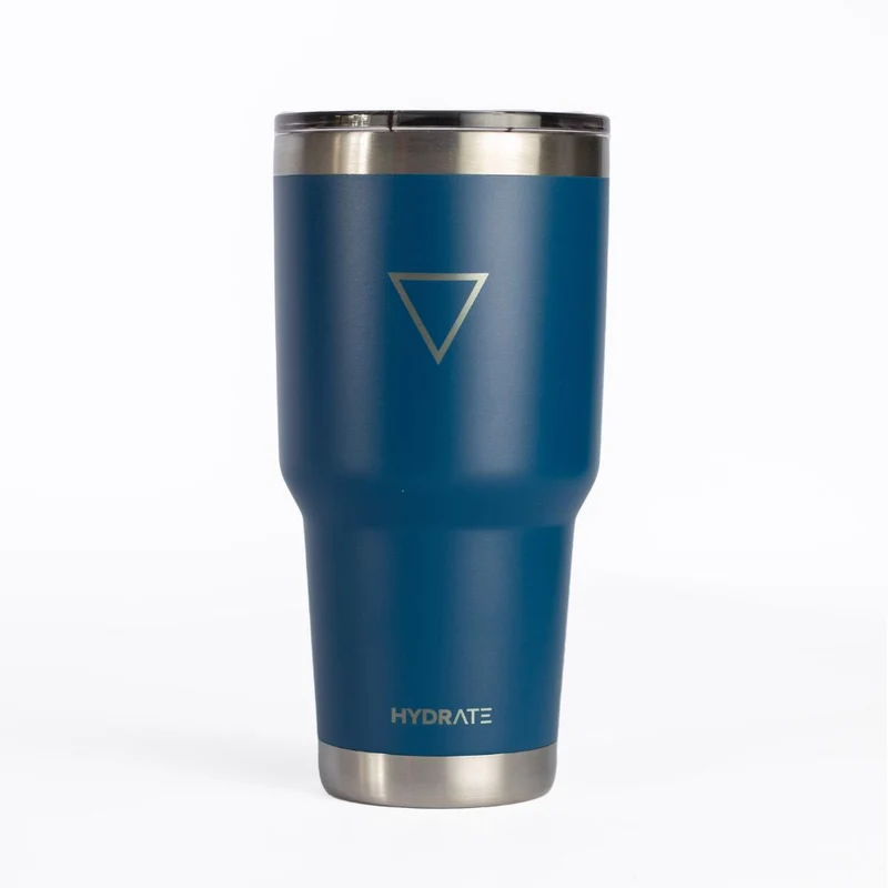 VASO HYDRATE DE 887 ML, AZUL