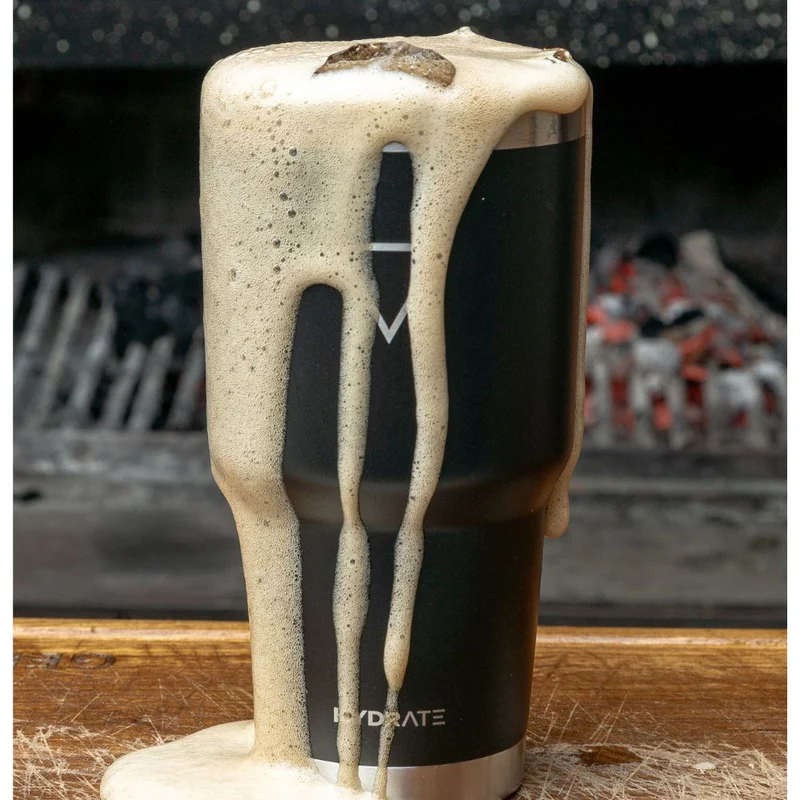 VASO HYDRATE DE 887 ML, NEGRO