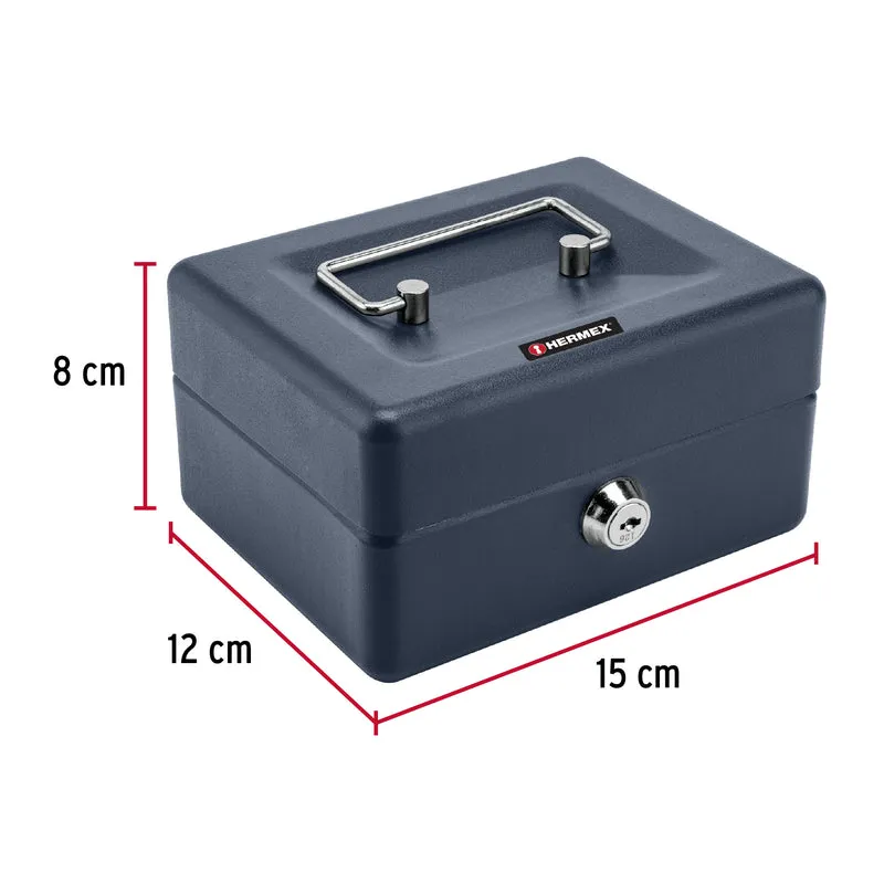 CAJA PARA DINERO HERMEX DE 15 CM