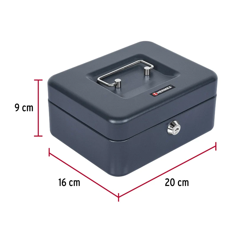 CAJA PARA DINERO HERMEX DE 20 CM