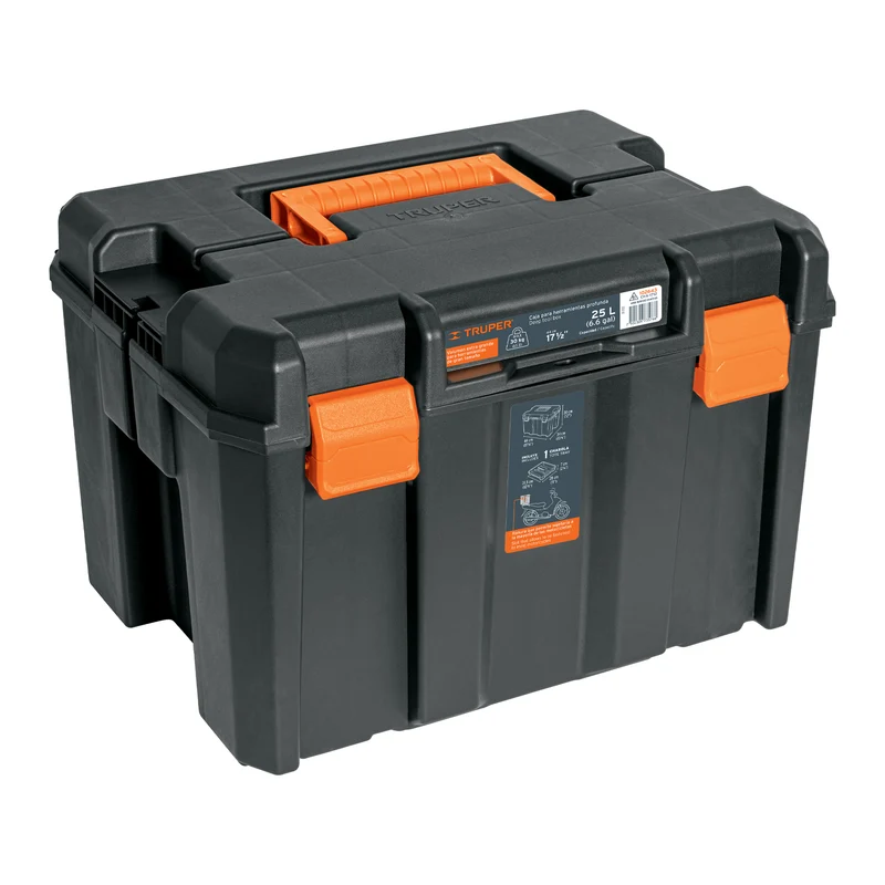 CAJA PARA HERRAMIENTA TRUPER, PROFUNDA DE 17"X12"
