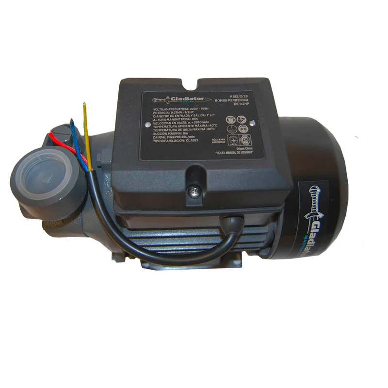 BOMBA PERIFERICA GLADIATOR 1/2 HP 220V/50HZ