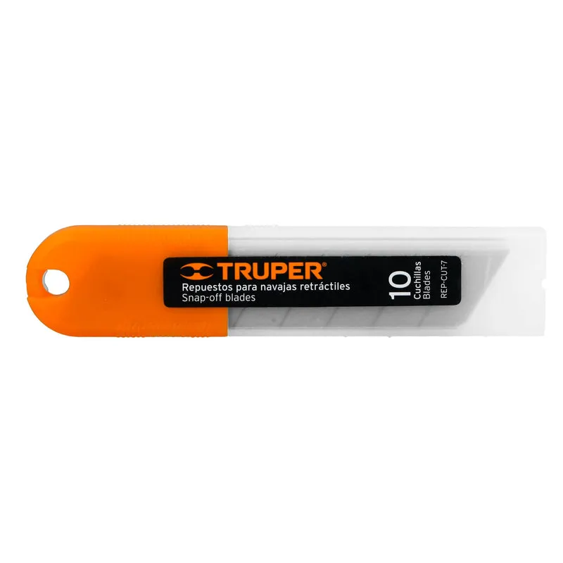 10 CUCHILLAS SK4 DE 25 MM PARA CUTTER, TRUPER